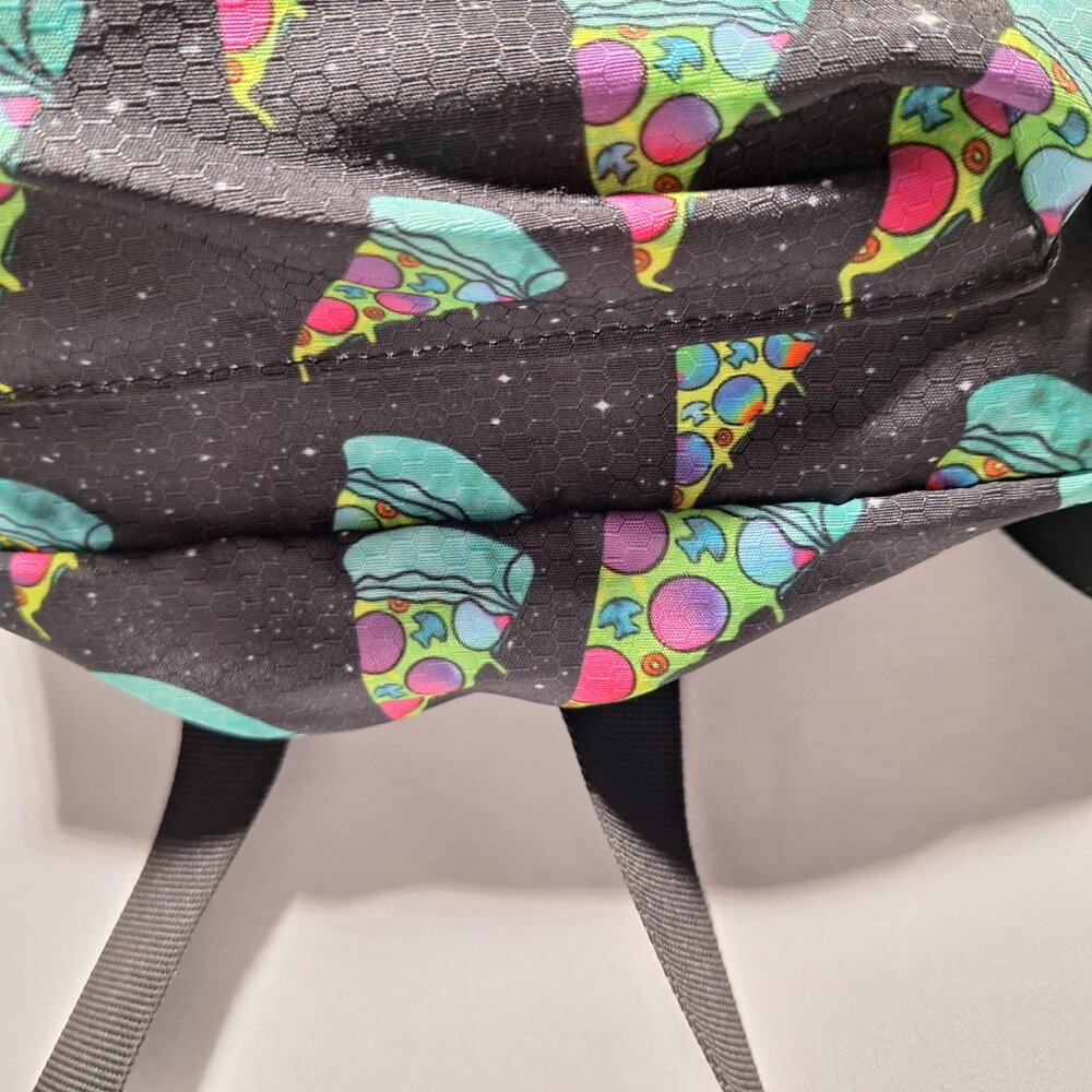 Vibedration Hydration Backpack w/o bladder - Small Size - Pizza - Used - Picture 3 of 10